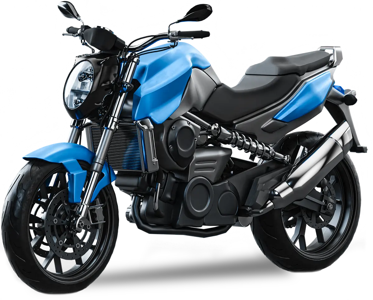 Motocicleta protegida pela Extra Serviços